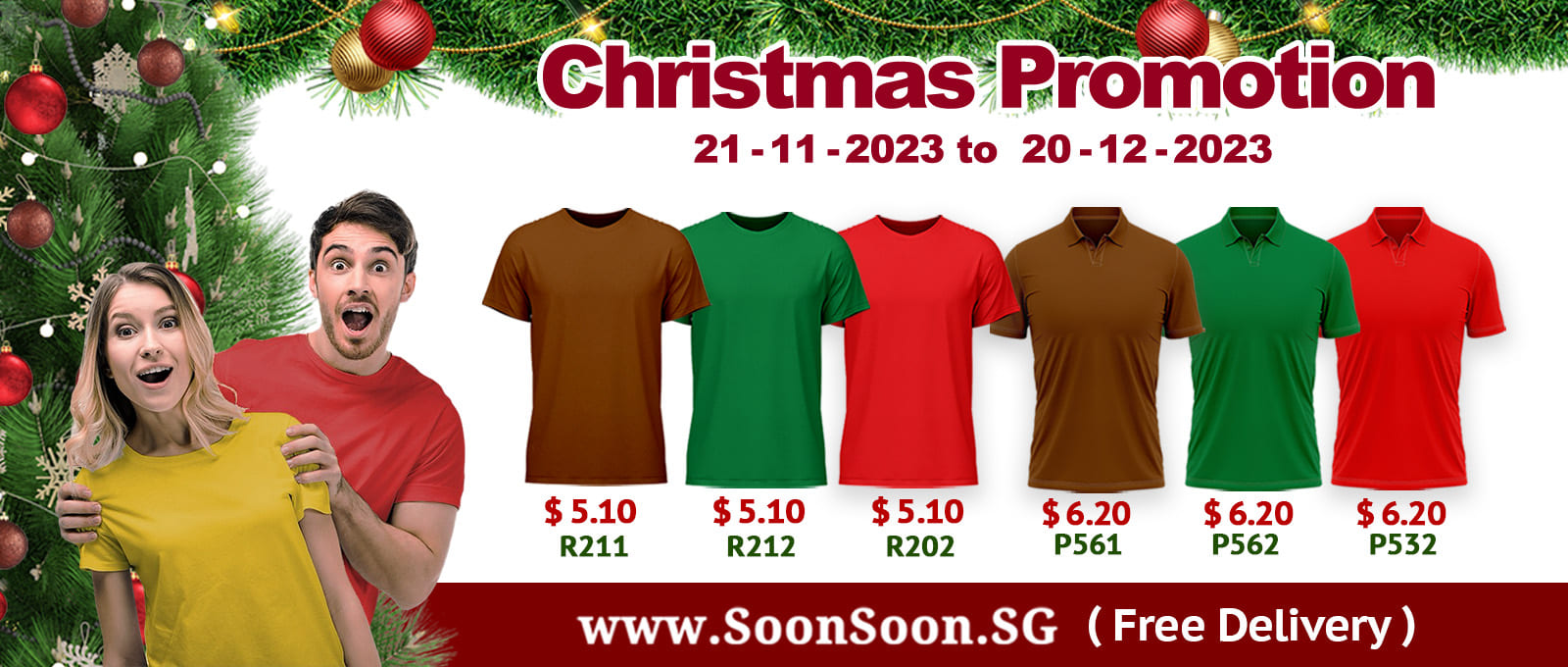 Christmas Promo SoonSoon.SG
